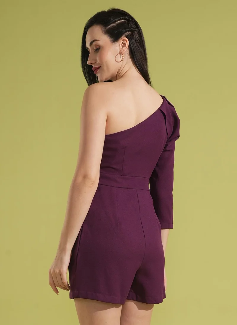 globus  Globus Women One Shoulder Jumpsuit for Women | Best Price UAE
